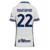 Camisa de time de futebol Inter Milan Henrikh Mkhitaryan #22 Replicas 2º Equipamento Feminina 2024-25 Manga Curta